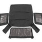 Fits Wrangler JK 4WD(2010-2018) Soft Top Replacement Black 2 Door RC85460.35
