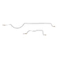 1970 B-Body Rear Axle Brake Lines 8-3/4 Rear Axle Stainless RRA7001SS