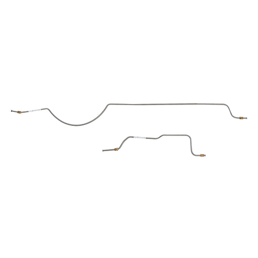 1970 B-Body Rear Axle Brake Lines 8-3/4 Rear Axle Stainless RRA7001SS