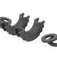 D-Ring Isolator Kit; Pair; Black RS101