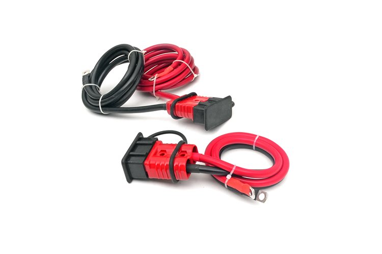 Winch Power Cable; Quick Disconnect; 7 Ft RS107