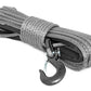Synthetic Rope; 3/8 Inch; 85 Ft Length; Gray RS117