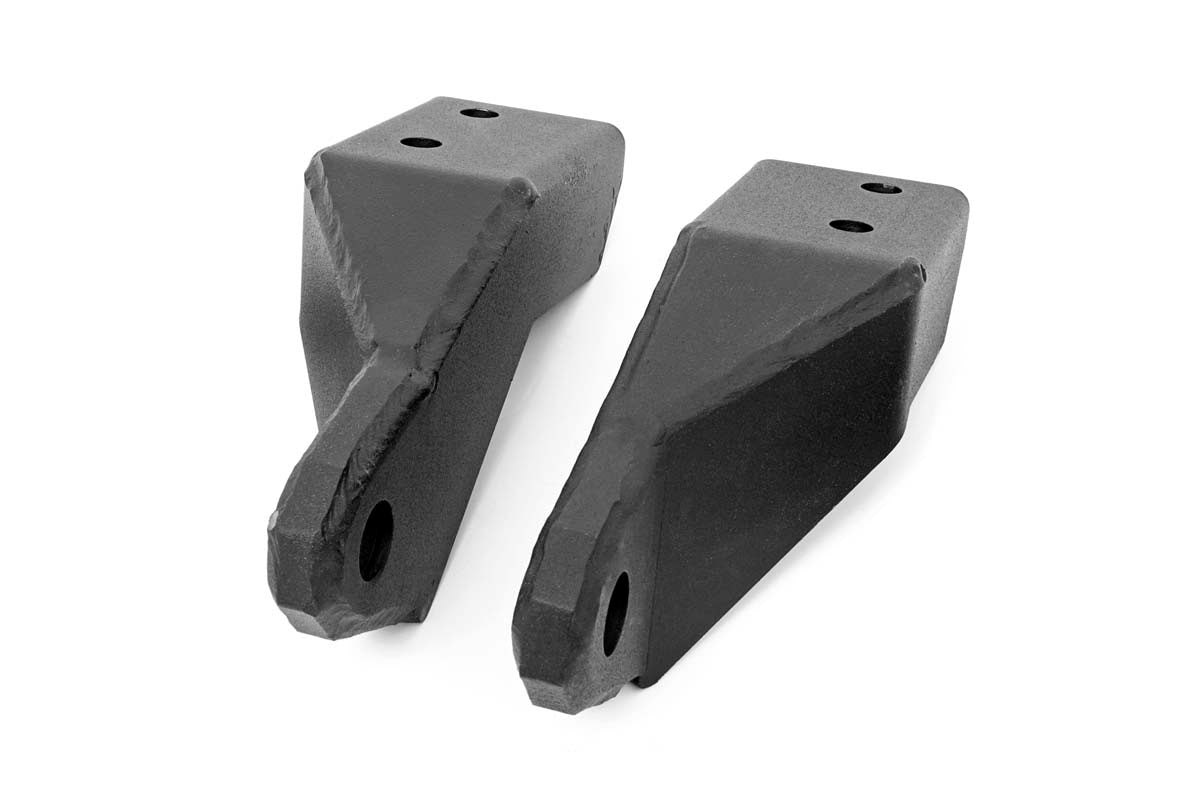 Fits Toyota Tundra 2WD/4WD (2007-2021) Tow Hook Brackets; Bull Bar Support RS146