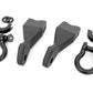 Fits Chevy Silverado 1500 2&4WD (2019-2024) Tow Hook Brackets D-Ring Combo RS155