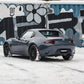 Fits 2016+ Mazda MX-5 Miata Single Rear Exit 2.5in Axle Back w/ Carbon Fiber Tips - T304