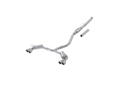 2022-2024 Honda Civic 3" Cat-Back, 2.5 inch Dual Split Rear Exhaust S4906AL