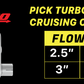 Crossmember Back w/X-Pipe Exhaust System 65-70 Mustang Split Rear Dual Exit 2.5