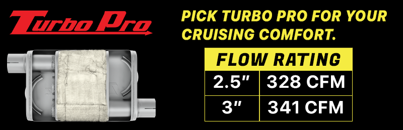 Crossmember Back w/X-Pipe Exhaust System 65-70 Mustang Split Rear Dual Exit 2.5