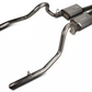 Cat Back Exhaust System 87-93 Mustang GT Split Rear Dual Exit 2.5 in