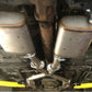1998-2004 Mustang V6 Dual Turndown Tips With Catalytic Converters Exhaust Kit
