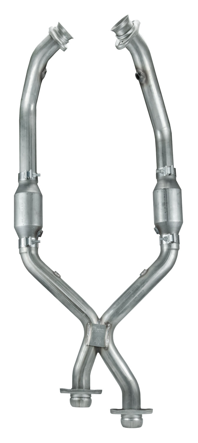 Cat Back Exhaust System 98-04 Mustang V6 Split Rear Dual Exit 2.5 in