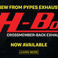 Crossmember Back Crossflow System w/H-Pipe Exhaust System 67-74
