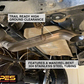 2007-2018 Jeep Wrangler JK 2/4 Door High Ground Clearance Cat Back Exhaust Syst