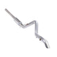 2007-2018 Jeep Wrangler JK 2/4 Door High Ground Clearance Cat Back Exhaust Syst