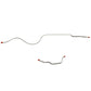 1957 Ford Thunderbird Complete Brake Line Kit Power Brakes Steel 7 Pieces SCK5702OM