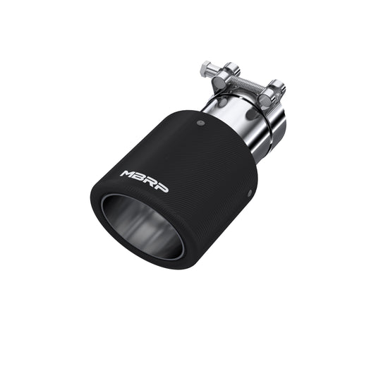 Tip. 4in. O.D.. Dual Wall Angled. 2in. inlet. 7.7in. length. CF. T5123CF