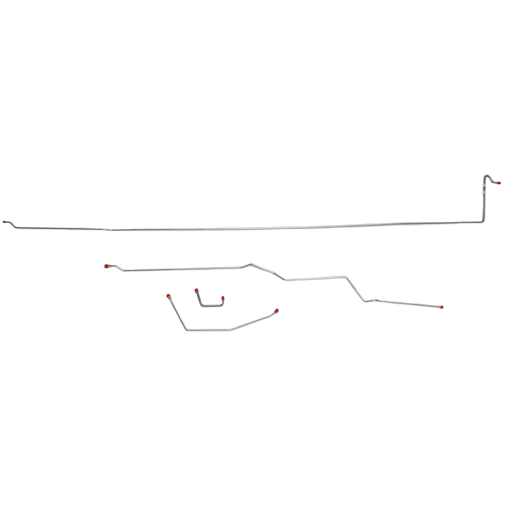 1981-86 Chevrolet K30 Complete Brake Line Kit No ABS Crew Cab Long Bed CBK0136OM