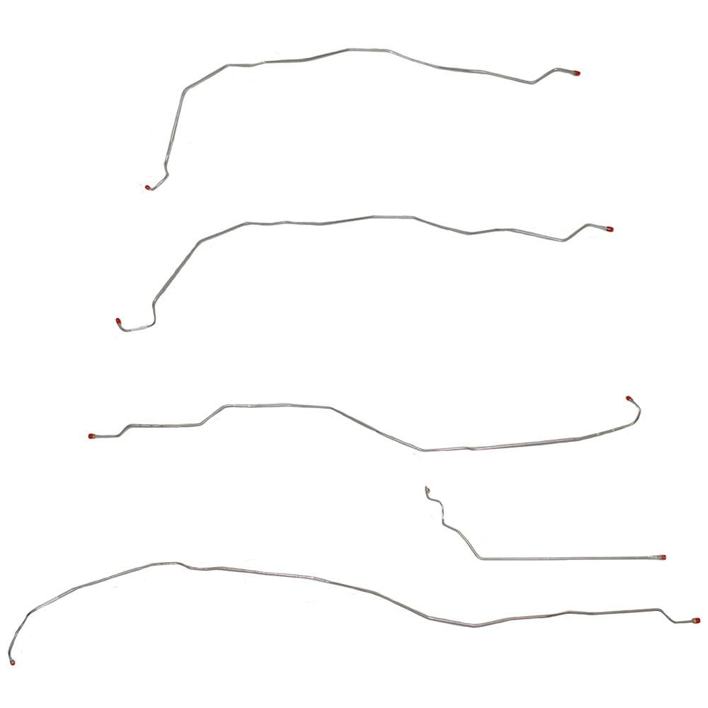 2001-2007 Chevrolet Silverado 2500 HD Complete Brake Line Kit Ext Cab Short Bed CBK0259SS