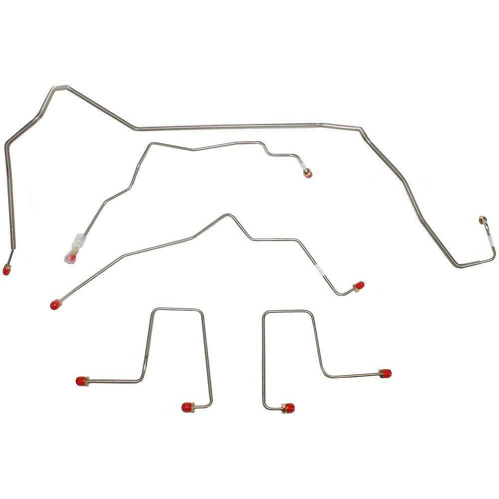 1998-1999 Chevrolet S10 Complete Brake Line Kit 4x4 Ext Cab Rear Disc CBK0179OM