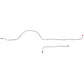 1951-1952 Chevrolet 3100 Complete Brake Line Kit Long Bed Stainless TCK5102SS