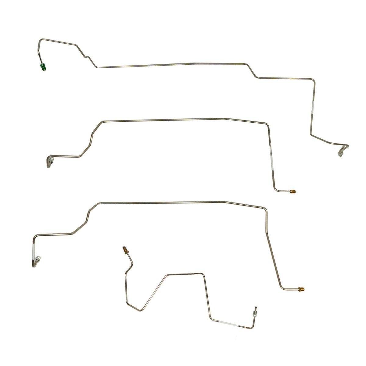 2009-2013 Dodge Journey Front Brake Line Kit Stainless WKT1101SS