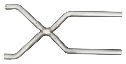 2.5 Inch Universal X-Pipe Crossover Exhaust Kit 409 Stainless