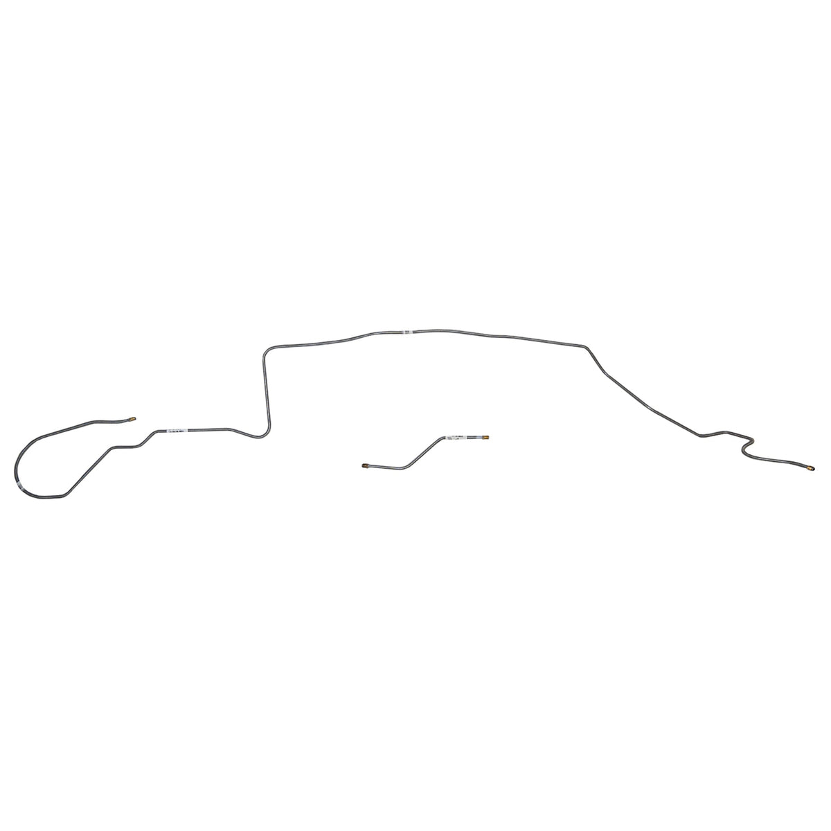 1968-1969 Plymouth Barracuda Complete Brake Line Kit Standard Front Disc CBK0572SS