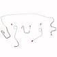 1968-1969 Plymouth Barracuda Complete Brake Line Kit Standard Front Disc CBK0572SS