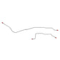 1968-1969 Plymouth Barracuda Complete Brake Line Kit Standard Front Disc CBK0572SS