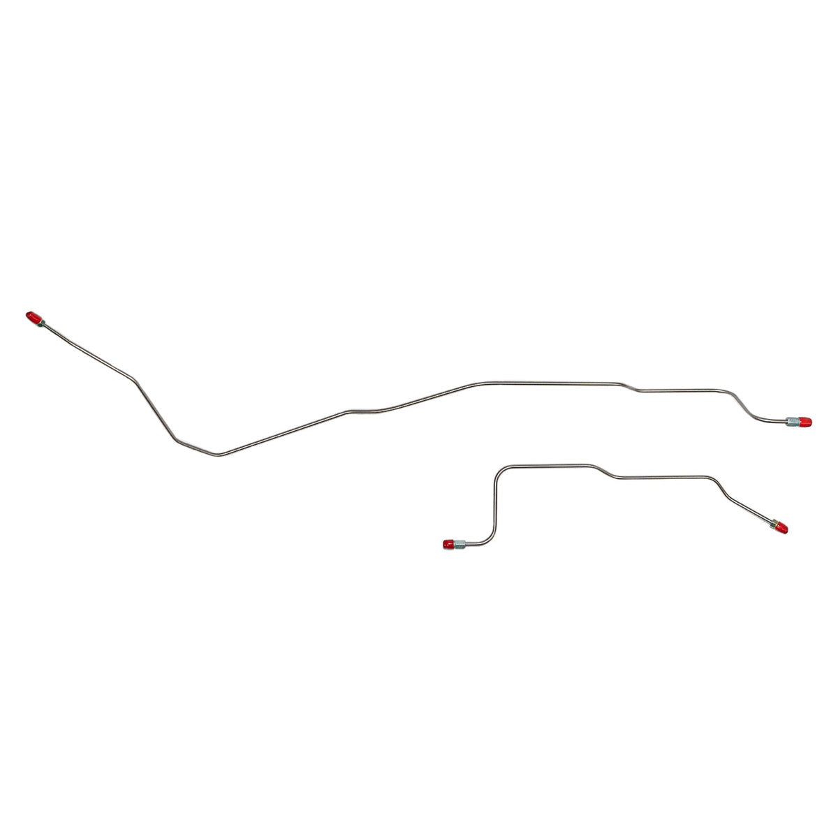 1968-1969 Plymouth Barracuda Complete Brake Line Kit Power Brakes CBK0584SS