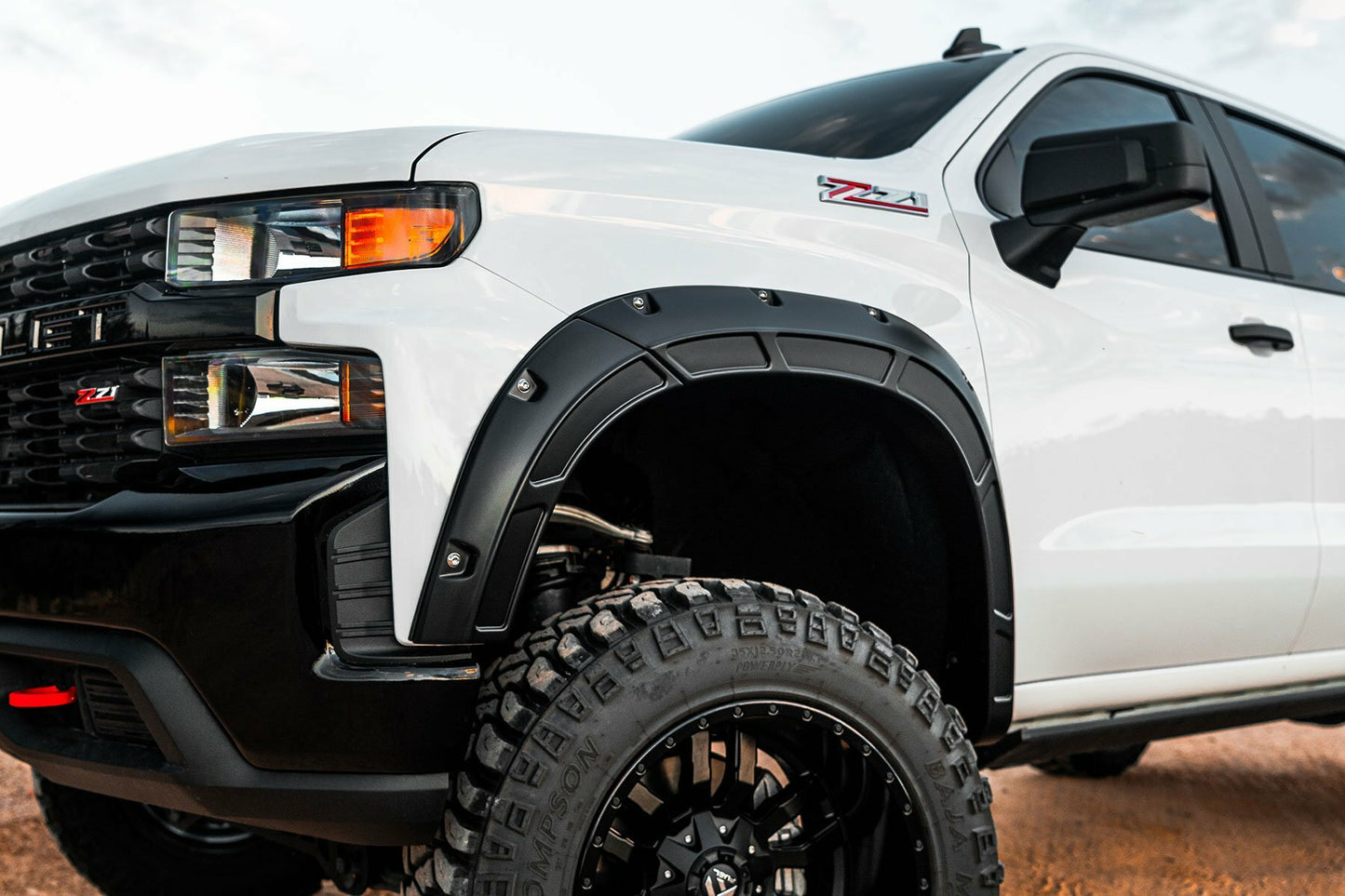 Fits Silverado 1500(19-24) Fender Flares Defender G1K Ocean Blue A-C12211-G1K