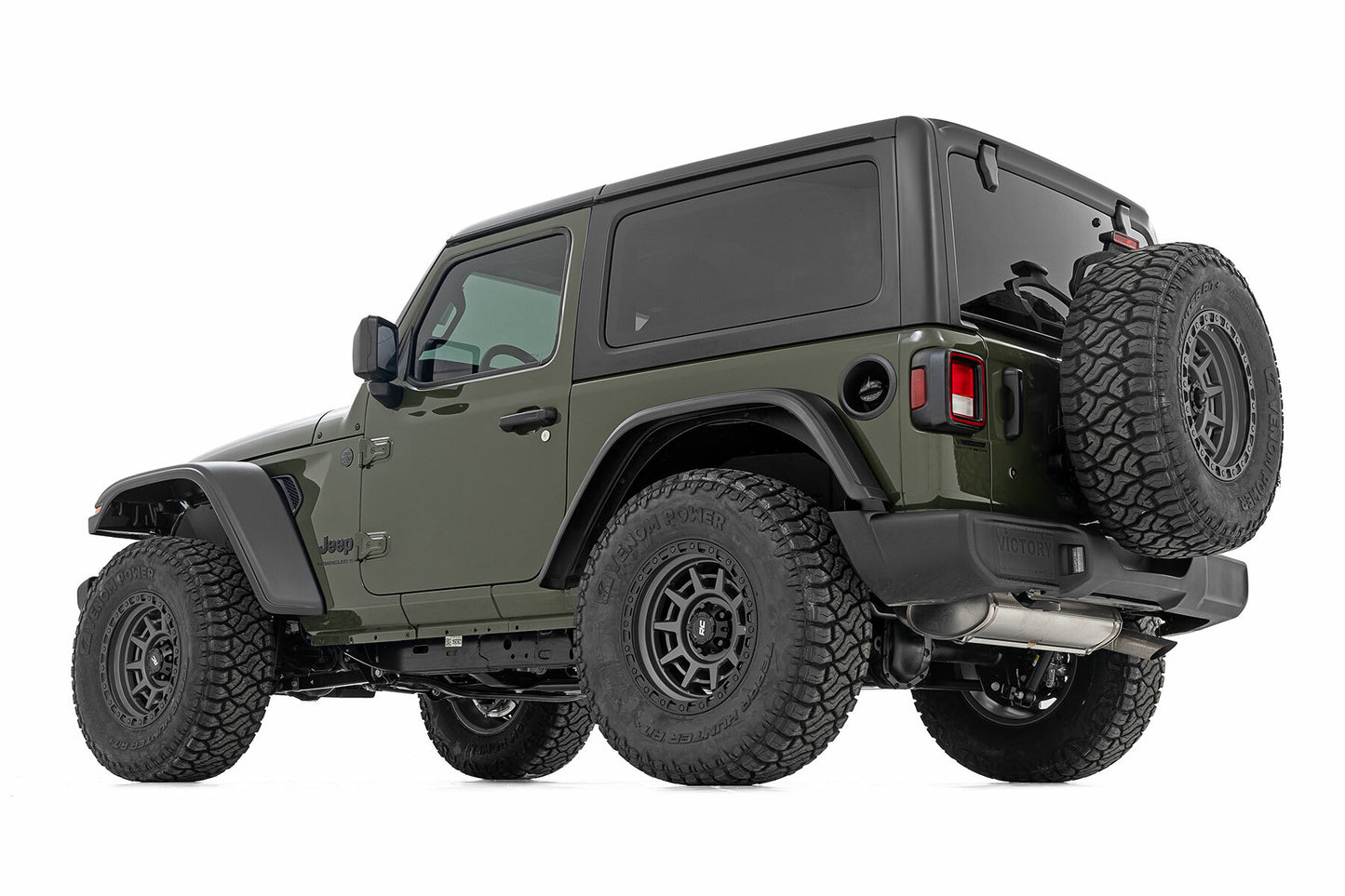 Fits Jeep Wrangler JL (18-24) (18-24) WF1 Fender Flares; A-J01822