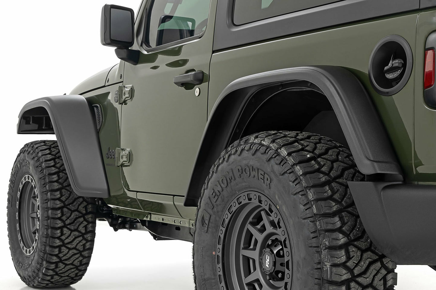 Fits Jeep Wrangler JL (18-24) (18-24) WF1 Fender Flares; A-J01822