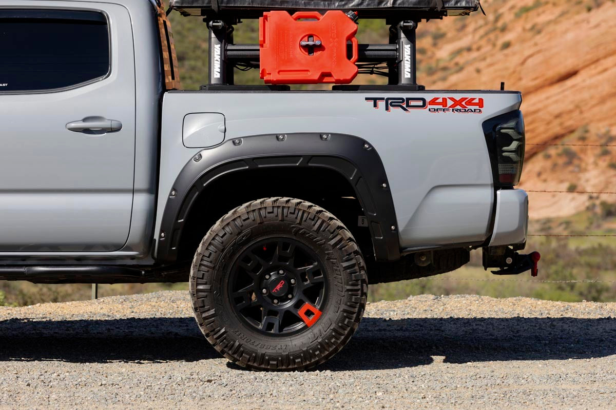 Fits Toyota Tacoma (16-23) Fender Flares Defender 040 Super White A-T11621-O4O