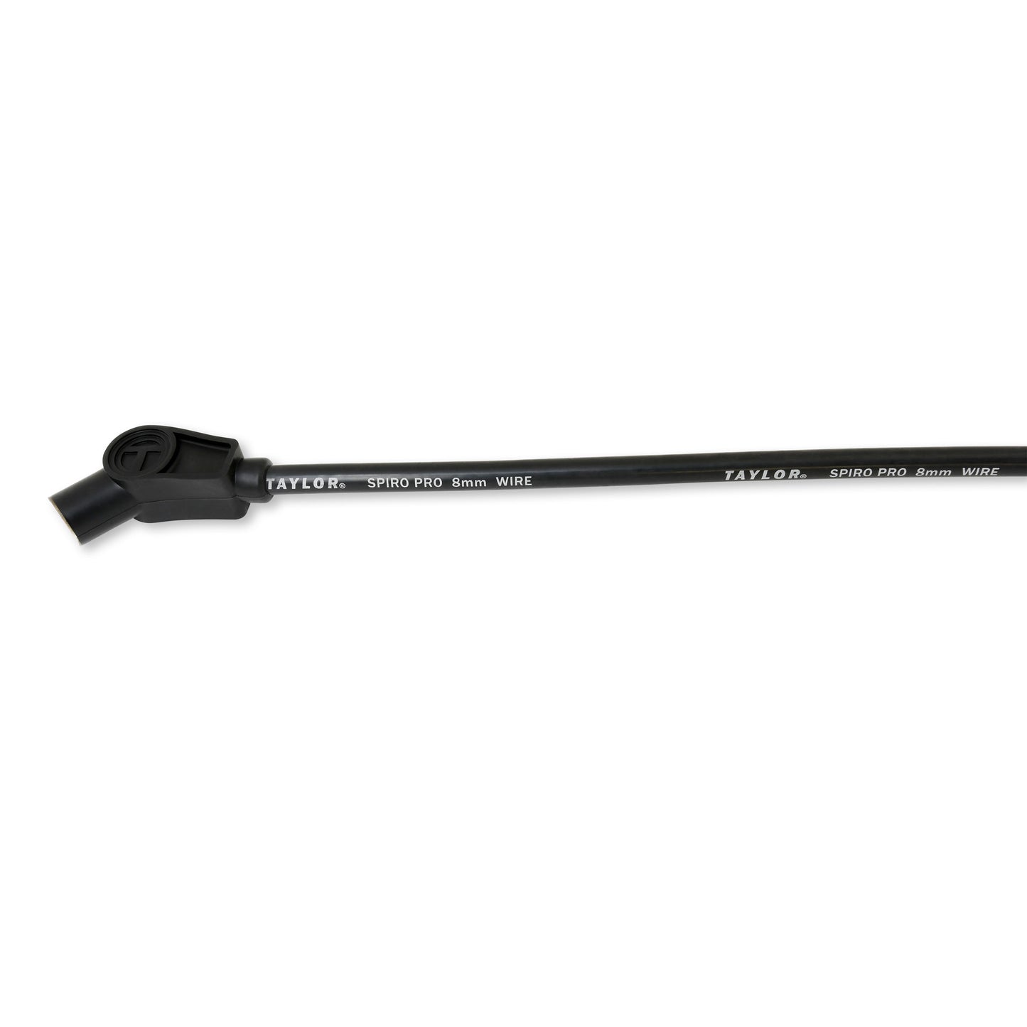 Spark Plug Wire Set Universal 8mm Silicone Spiro Pro 350 ohm/ft Black 76032