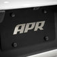 Fits 1985-2024 911 Porsche  APR License Plate - Silver on Black A1000015