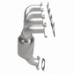 Catalytic Converter with Integrated Exhaust Manifold for HM Grade Federal / EPA Compliant Direct-Fit Manifold Catalytic