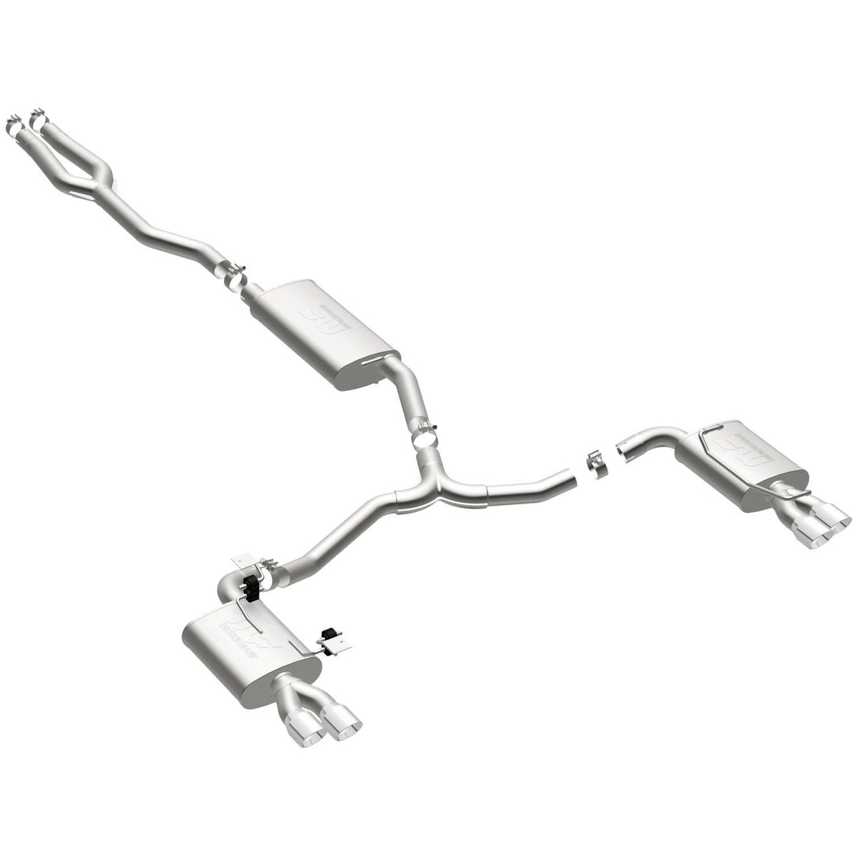Exhaust System Kit for Street Series Cat-Back Performance Exhaust System MagnaFlow 16623