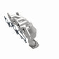 Catalytic Converter with Integrated Exhaust Manifold for HM Grade Federal / EPA Compliant Direct-Fit Manifold Catalytic