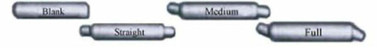 Jones Exhaust A3009B Glasspack Muffler Blank 1-3/4 Inlet & Outlet - Performance Mufflers Car Part People