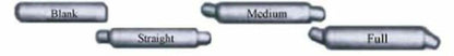 Jones Exhaust A3530S-5 Glasspack Muffler Straight 2-1/4 Inlet & Outlet - Performance Mufflers Car Part People