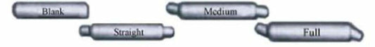 Jones Exhaust A3530S-5 Glasspack Muffler Straight 2-1/4 Inlet & Outlet - Performance Mufflers Car Part People
