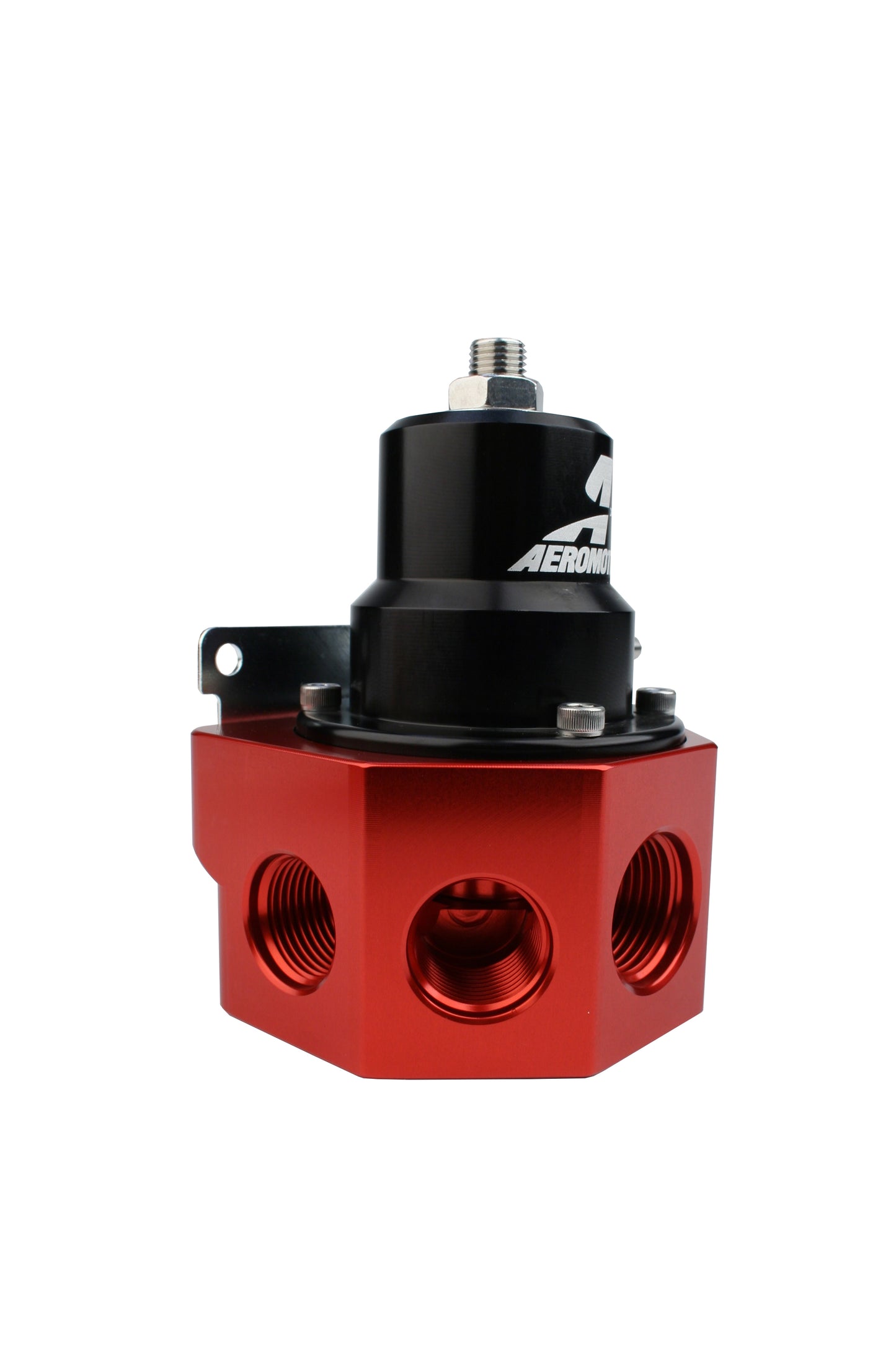 Fuel Pressure Regulator Adjustable Fuel Pressure Universal Fit Aeromotive 13202-BGPL