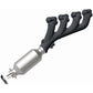 Catalytic Converter with Integrated Exhaust Manifold for HM Grade Federal / EPA Compliant Direct-Fit Manifold Catalytic
