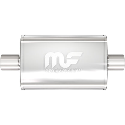 Exhaust Muffler for 3.5 X 7in. Oval Straight-Through Performance Exhaust Muffler MagnaFlow 11113