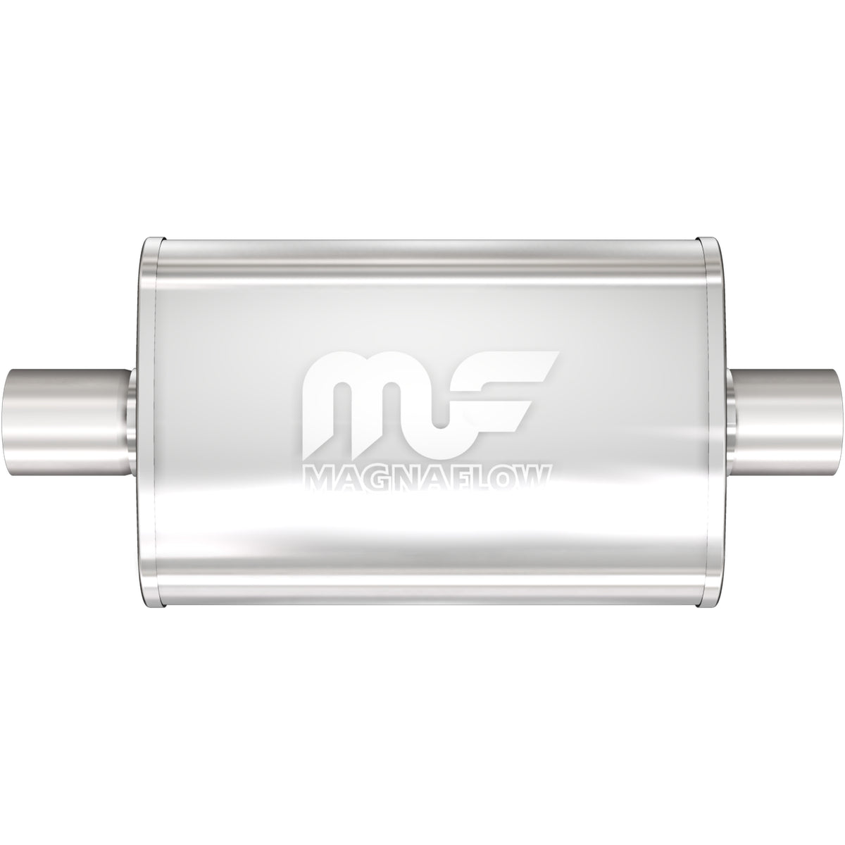 Exhaust Muffler for 3.5 X 7in. Oval Straight-Through Performance Exhaust Muffler MagnaFlow 11113