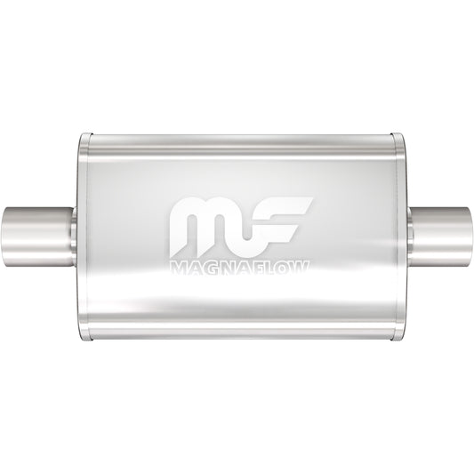 Exhaust Muffler for 3.5 X 7in. Oval Straight-Through Performance Exhaust Muffler MagnaFlow 11113