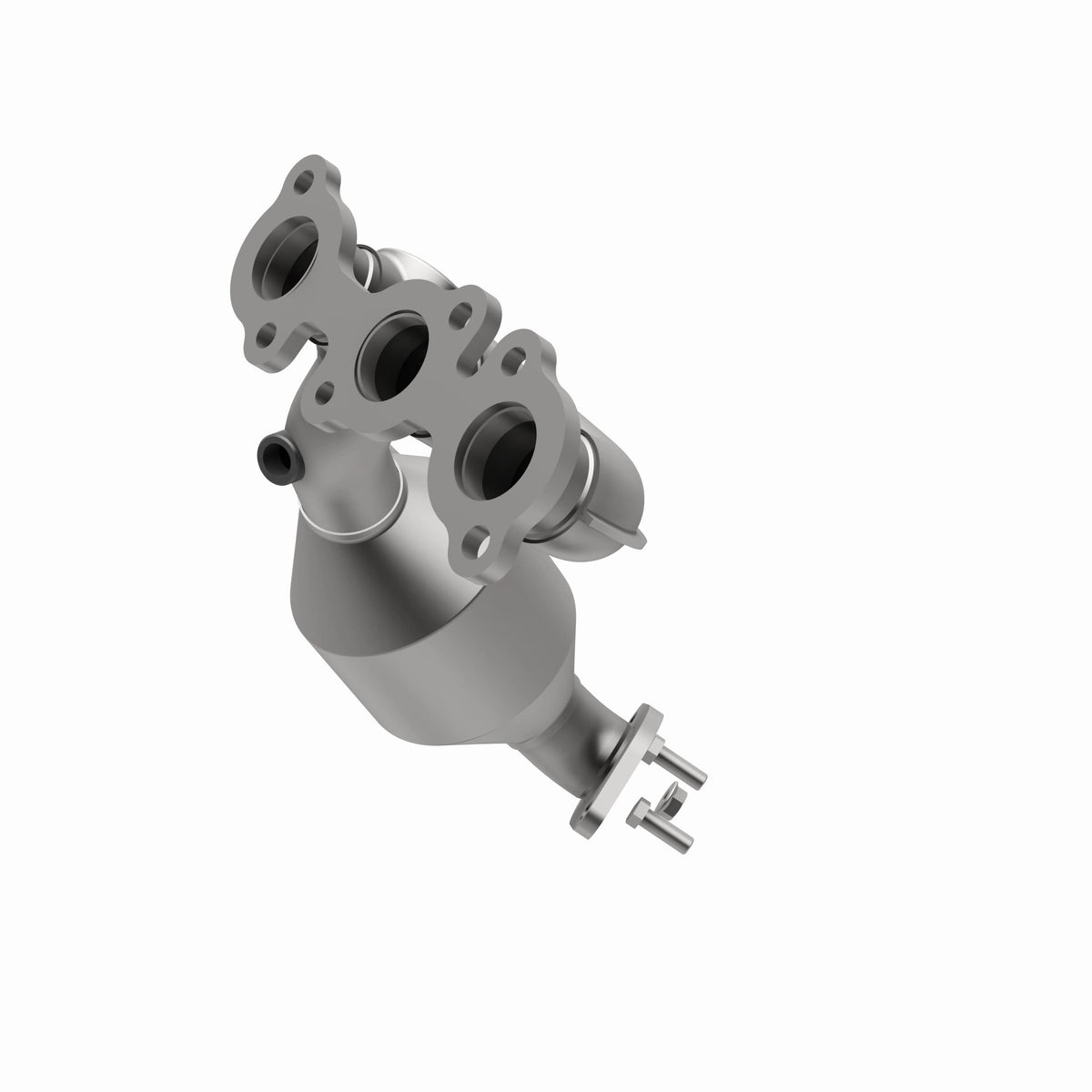 Catalytic Converter with Integrated Exhaust Manifold for HM Grade Federal / EPA Compliant Direct-Fit Manifold Catalytic
