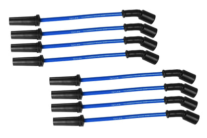 Spark Plug Wire Set Universal 8.2mm Silicone Thundervolt 40 ohm/ft Blue 82605
