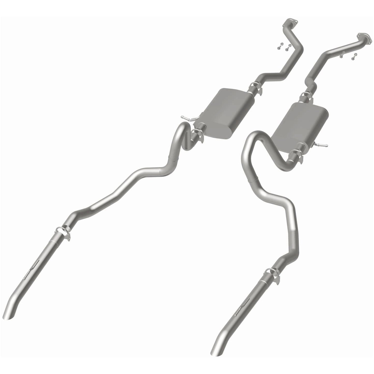 2003-2011 Ford Crown Victoria Direct-Fit Replacement Exhaust System 106-0618
